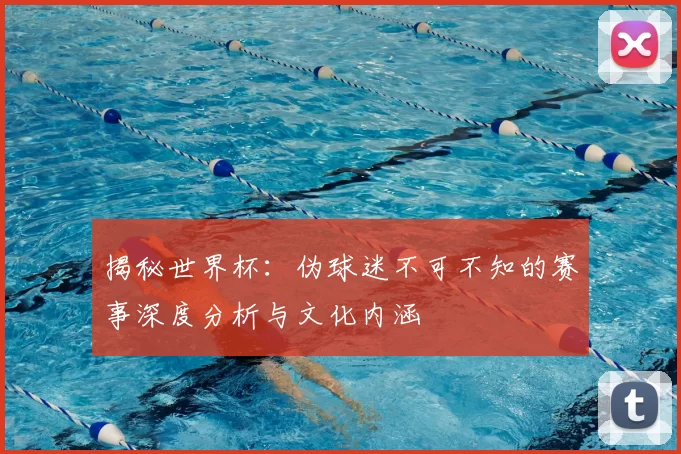 揭秘世界杯：伪球迷不可不知的赛事深度分析与文化内涵