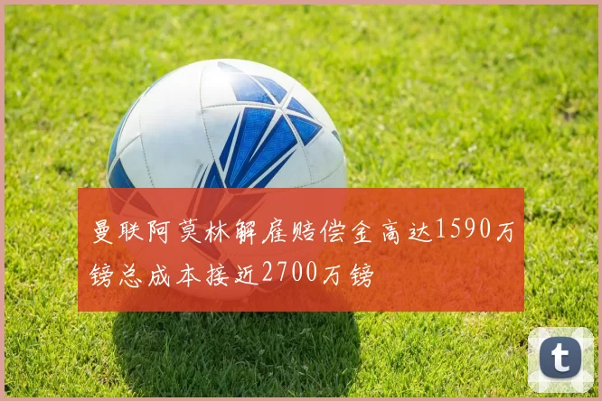 曼联阿莫林解雇赔偿金高达1590万镑总成本接近2700万镑