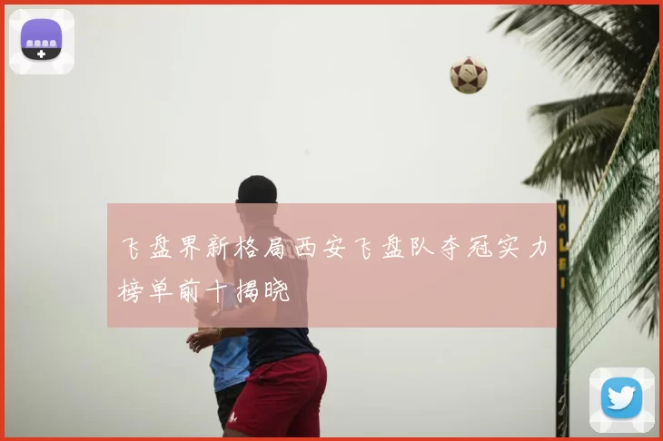 飞盘界新格局西安飞盘队夺冠实力榜单前十揭晓