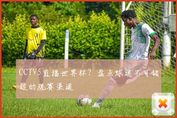 CCTV5直播世界杯?盘点球迷不可错过的观赛渠道