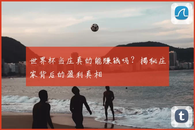 世界杯当庄真的能赚钱吗？揭秘庄家背后的盈利真相